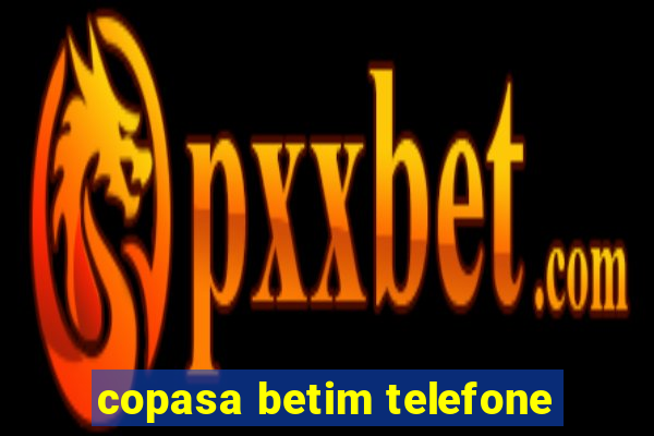 copasa betim telefone