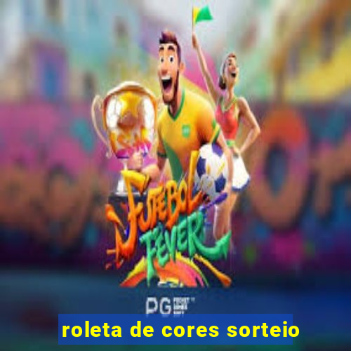 roleta de cores sorteio