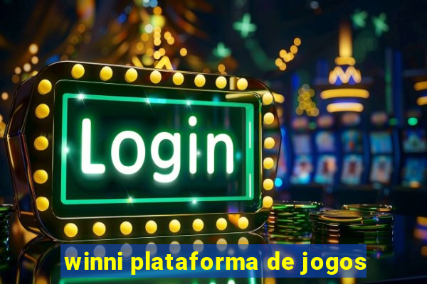 winni plataforma de jogos