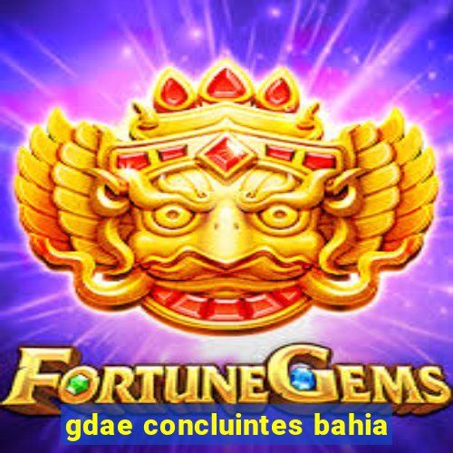 gdae concluintes bahia