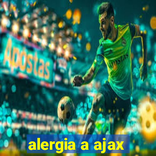 alergia a ajax