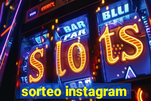 sorteo instagram