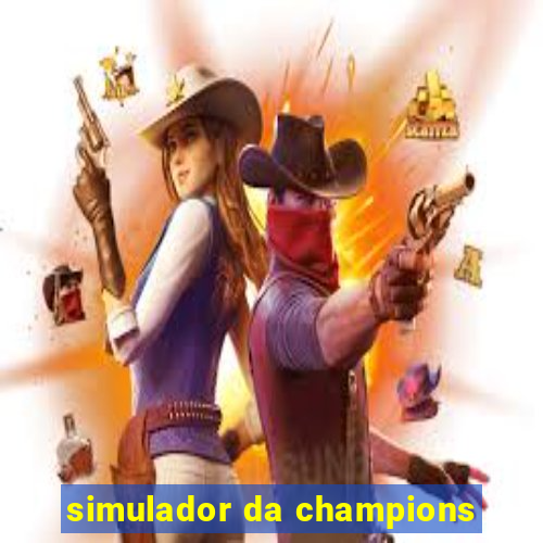 simulador da champions