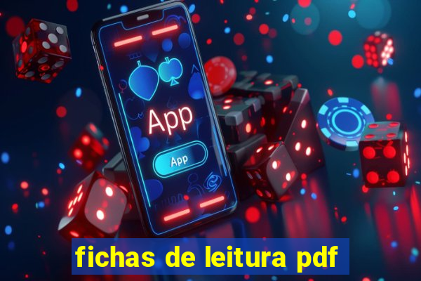 fichas de leitura pdf