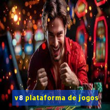 v8 plataforma de jogos