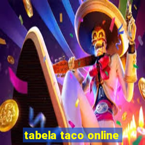 tabela taco online