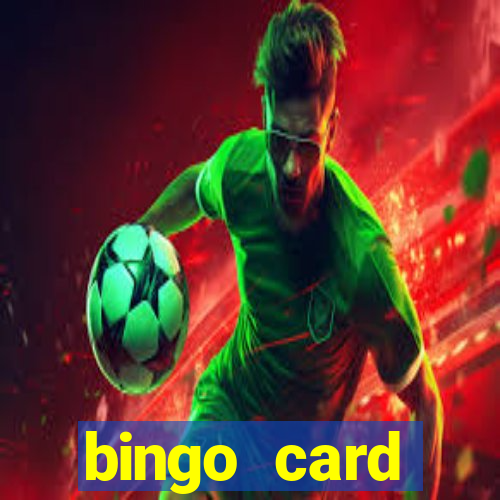 bingo card generator with pictures