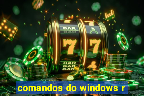 comandos do windows r