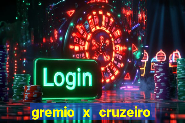 gremio x cruzeiro ao vivo hd