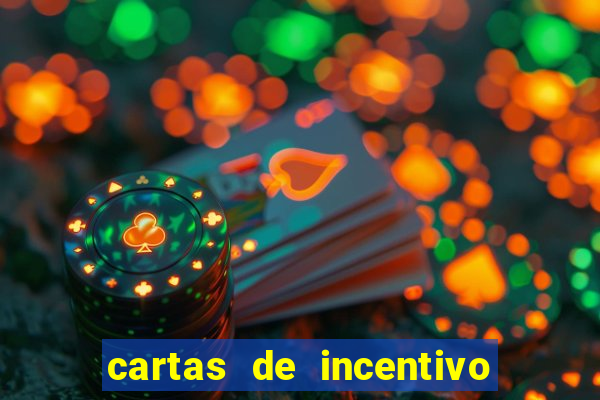 cartas de incentivo para alunos