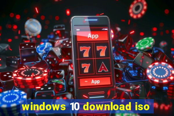 windows 10 download iso