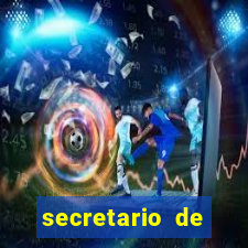 secretario de esporte salario